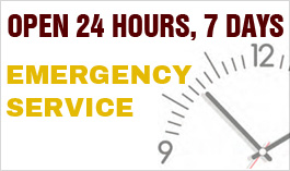 emergency garage service banner 247